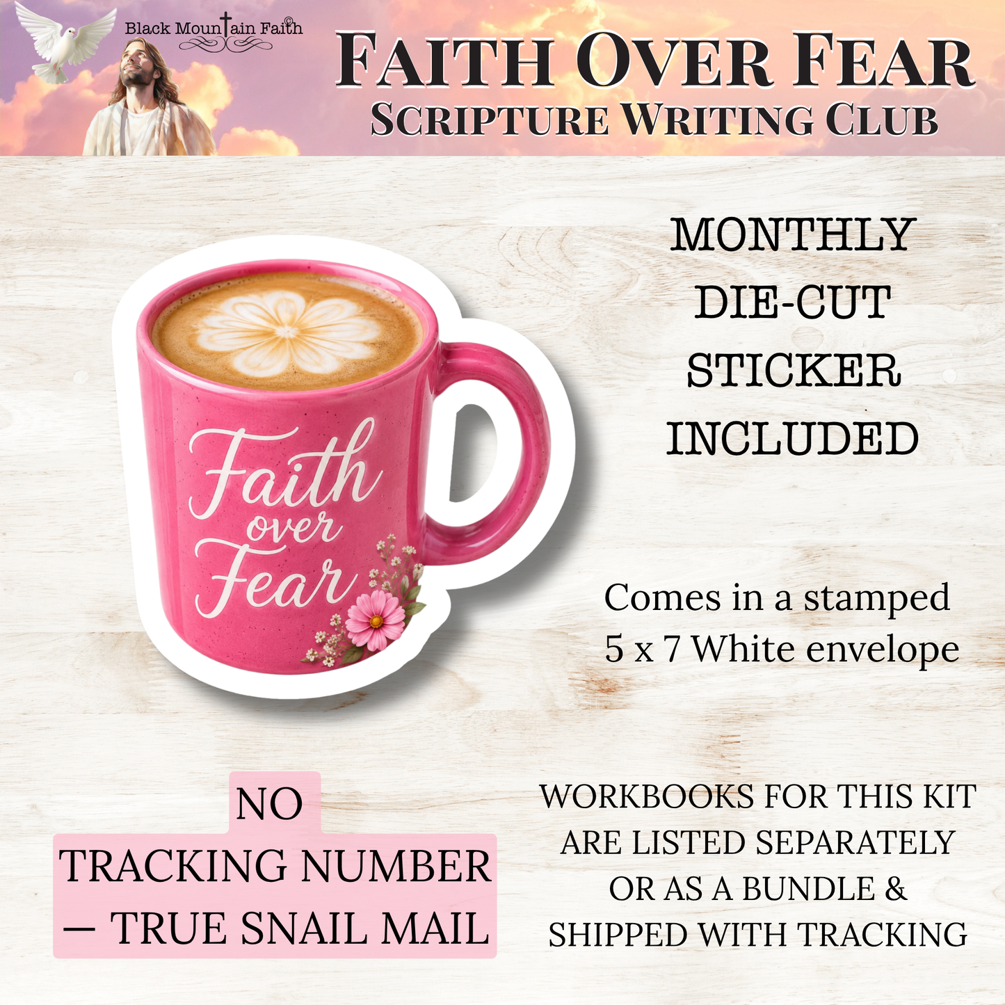 Faith Over Fear Scripture Writing & Devotional Bundle | Scriptures for Anxiety