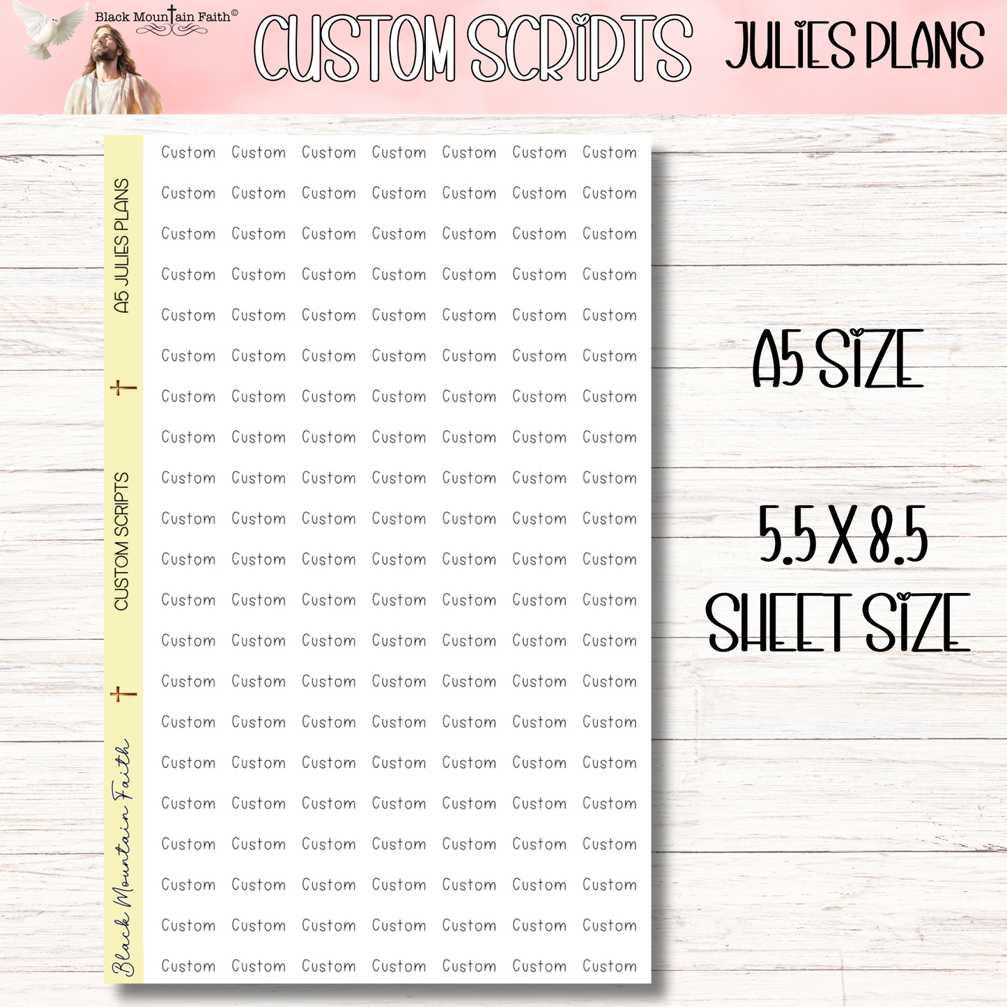 JULIES PLANS FONT Custom Scripts