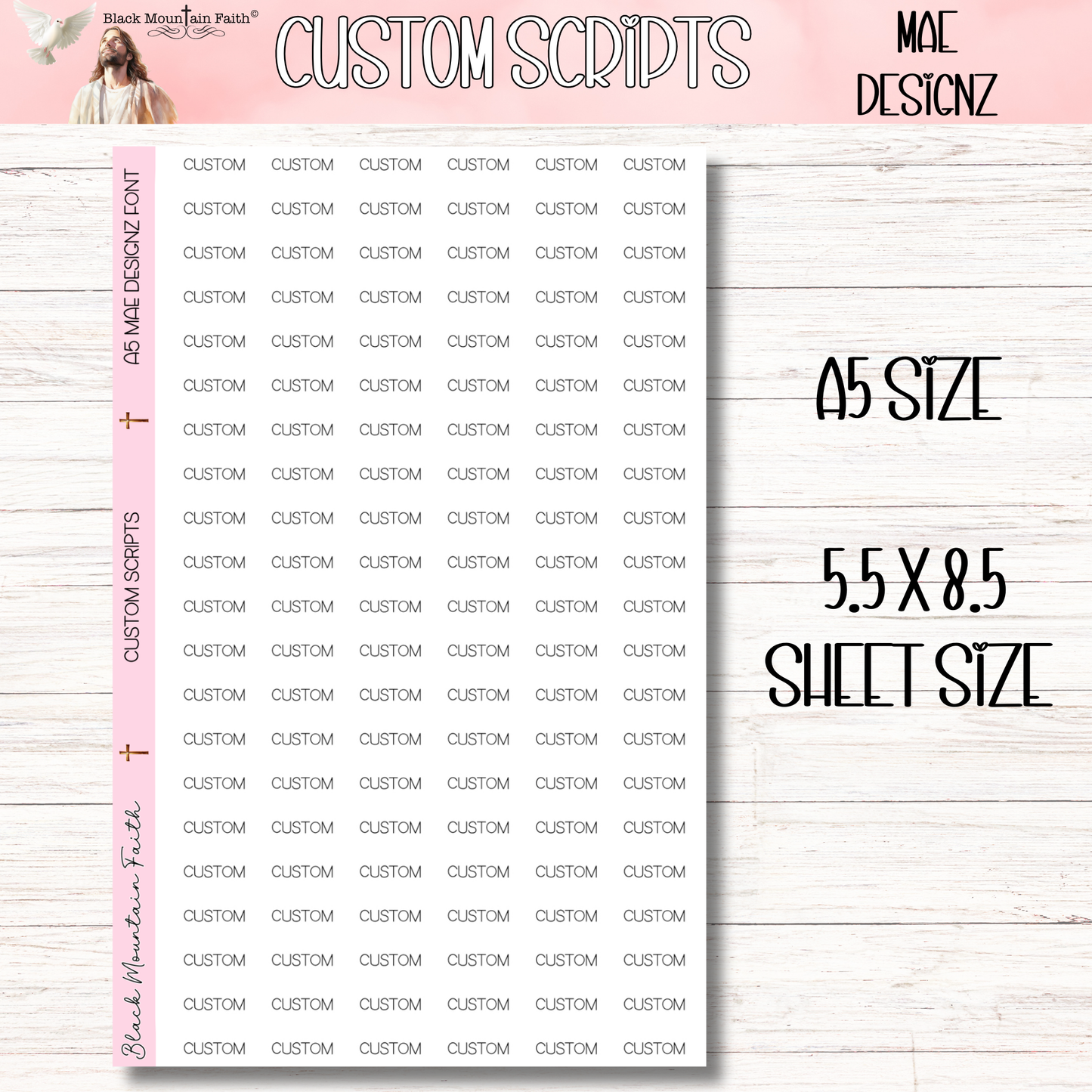 MAE DESIGNZ FONT Custom Scripts