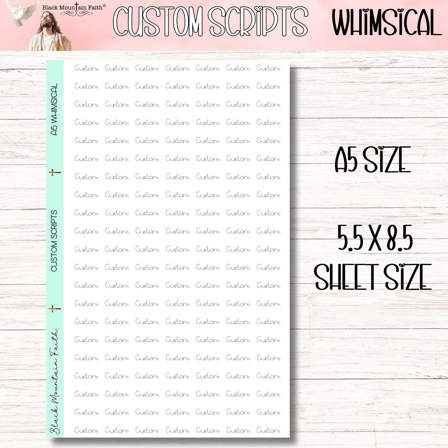 WHIMSICAL FONT Custom Scripts