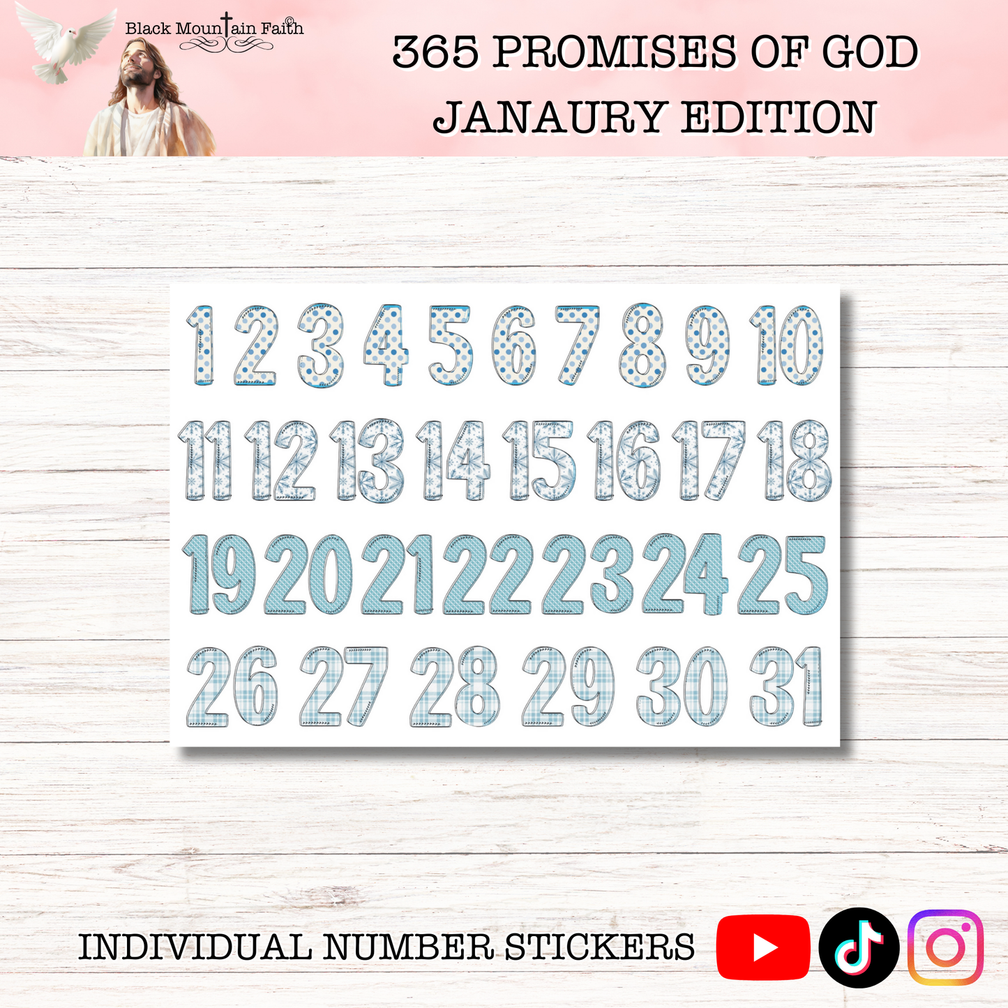 365 Promises of God JANUARY STAND ALONE KIT