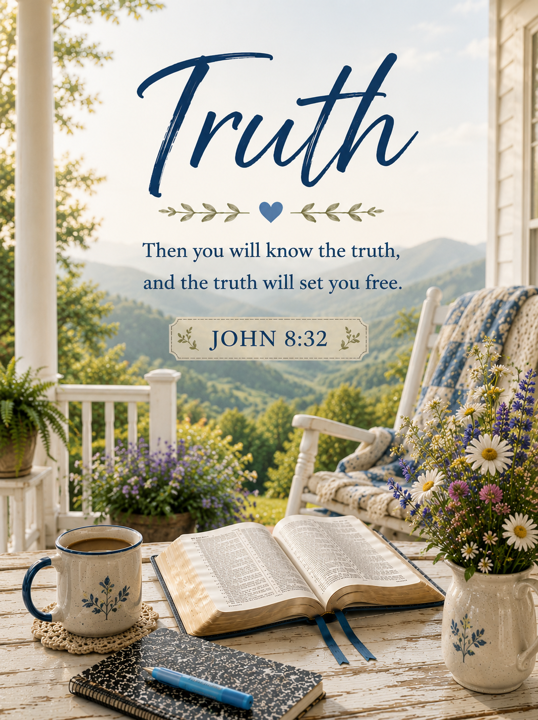 Day 2: John 8:32 TRUTH