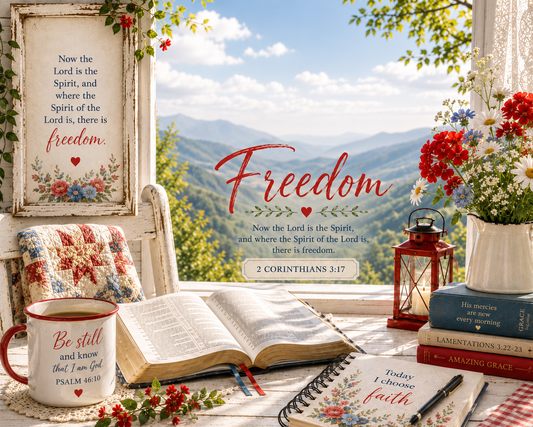 Day 1: 2 Corinthians 3:17 FREEDOM