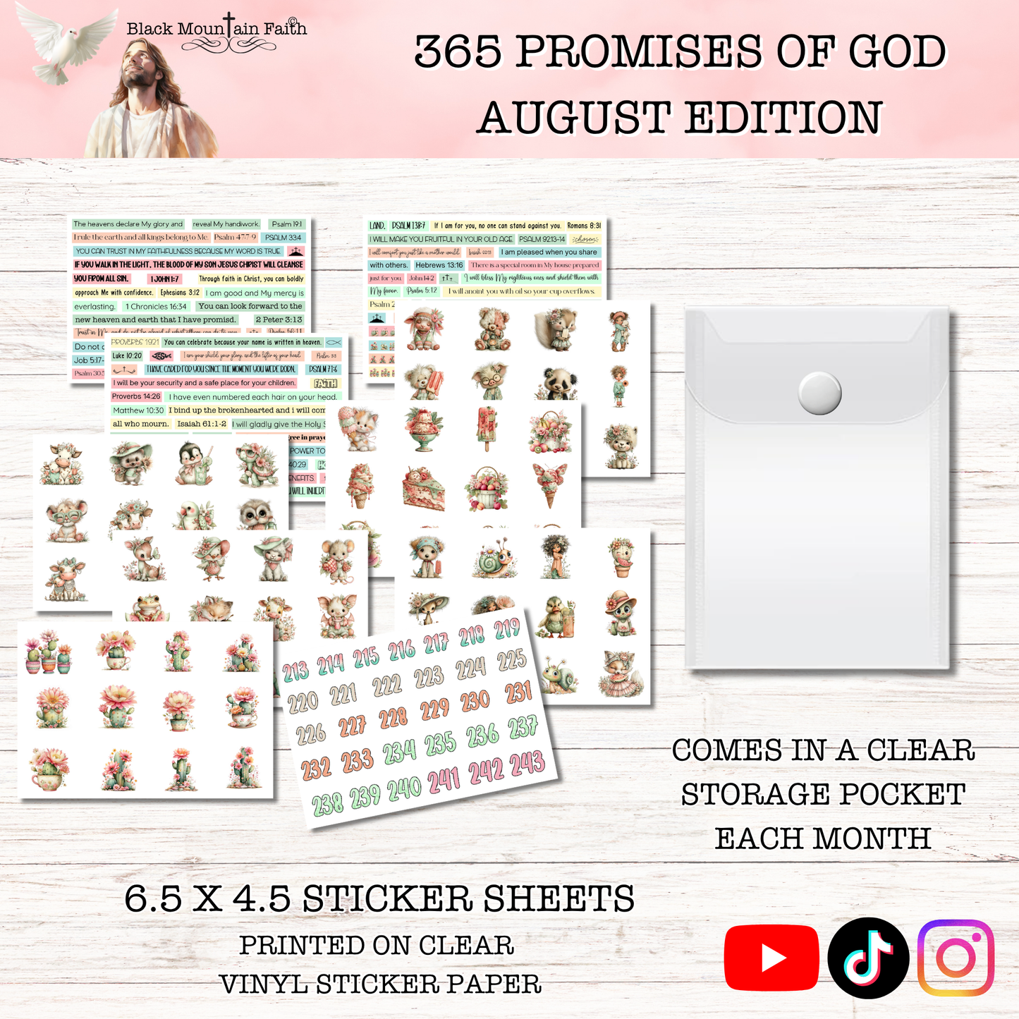 365 Promises of God AUGUST STAND ALONE KIT