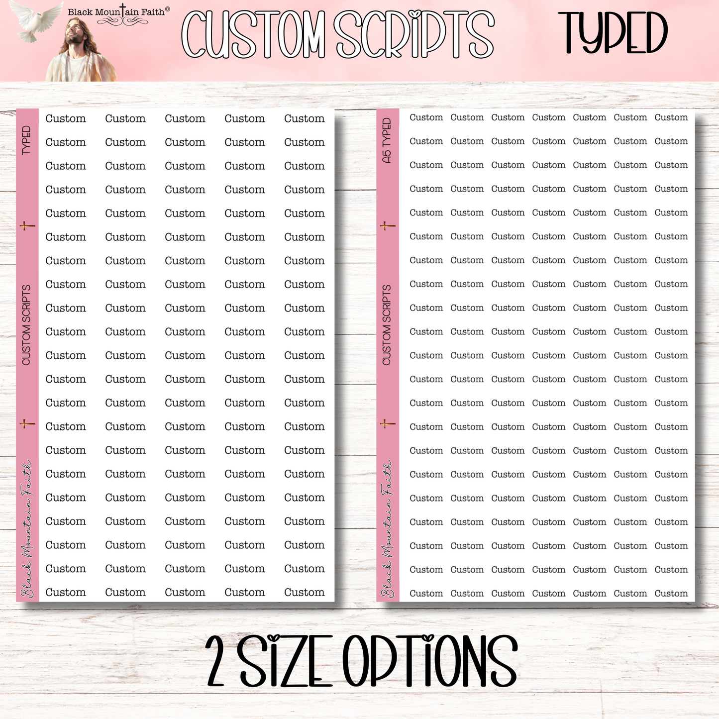 TYPED FONT Custom Scripts