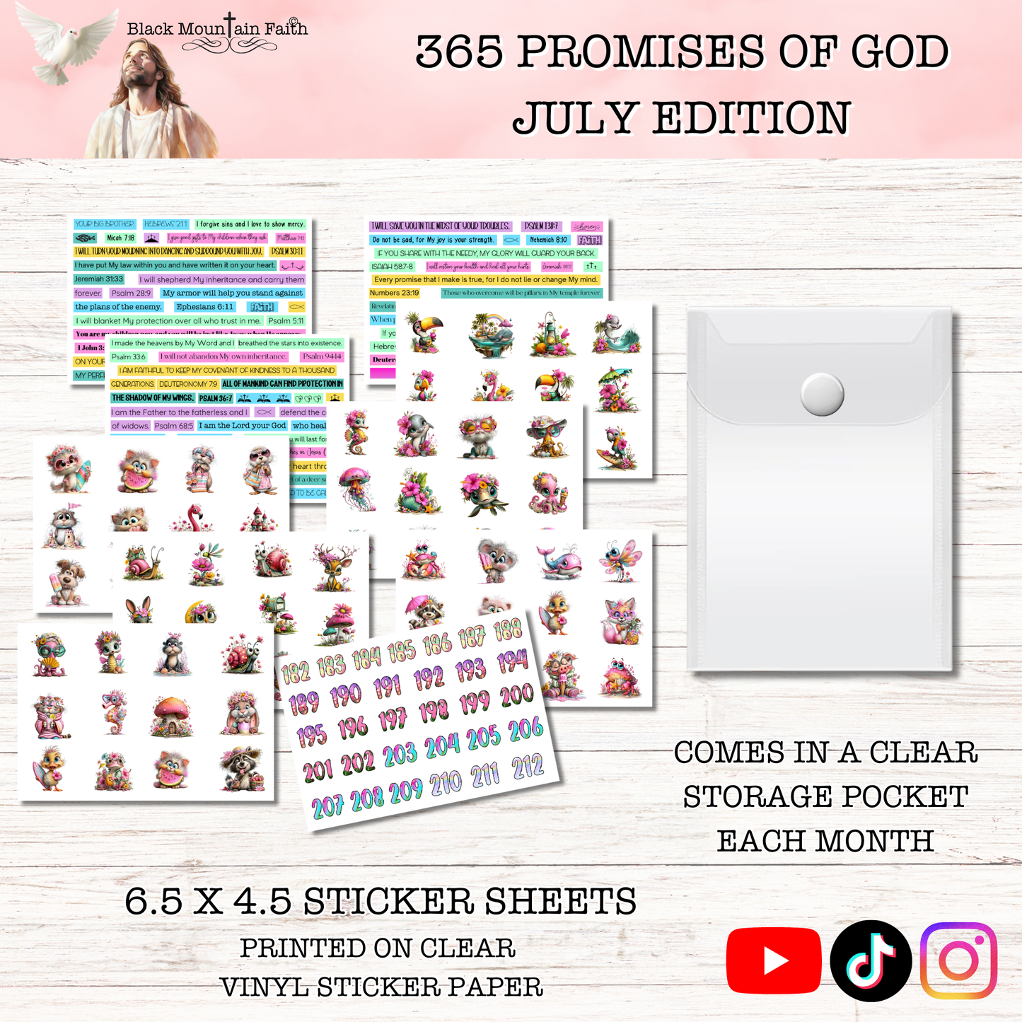 365 Promises of God JULY STAND ALONE KIT