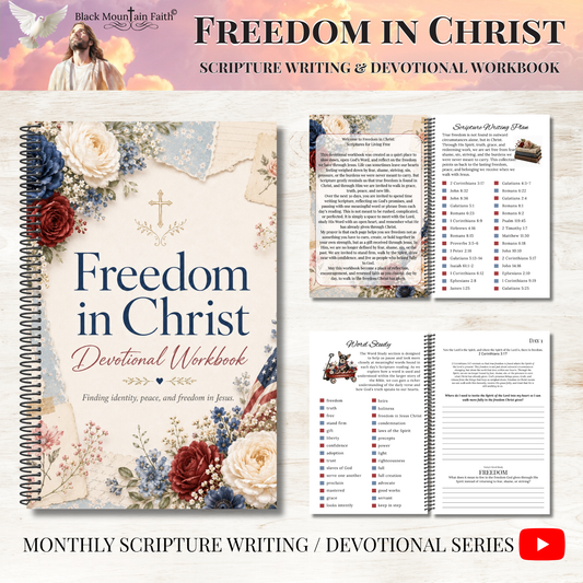 Freedom in Christ Scripture Writing Workbook
