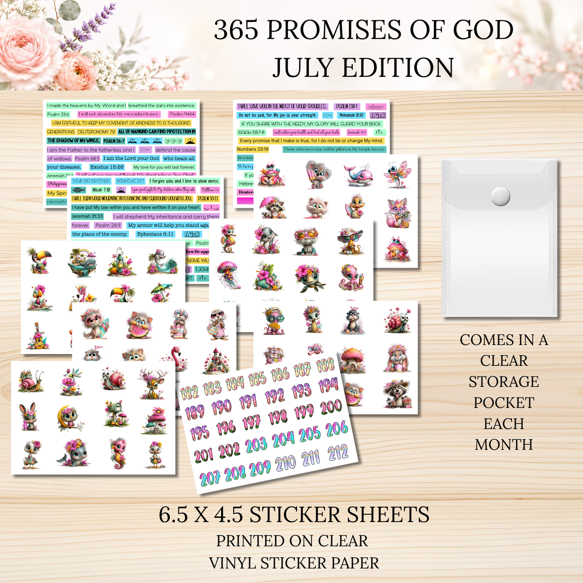 365 Promises of God JULY STAND ALONE KIT