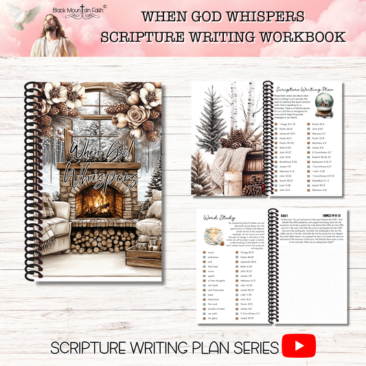 When God Whispers Scripture Writing Workbook