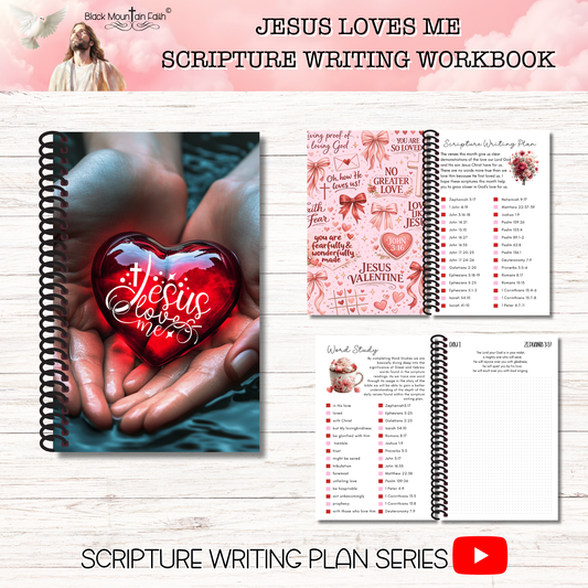 Jesus Loves Me Scripture Writing Workbook