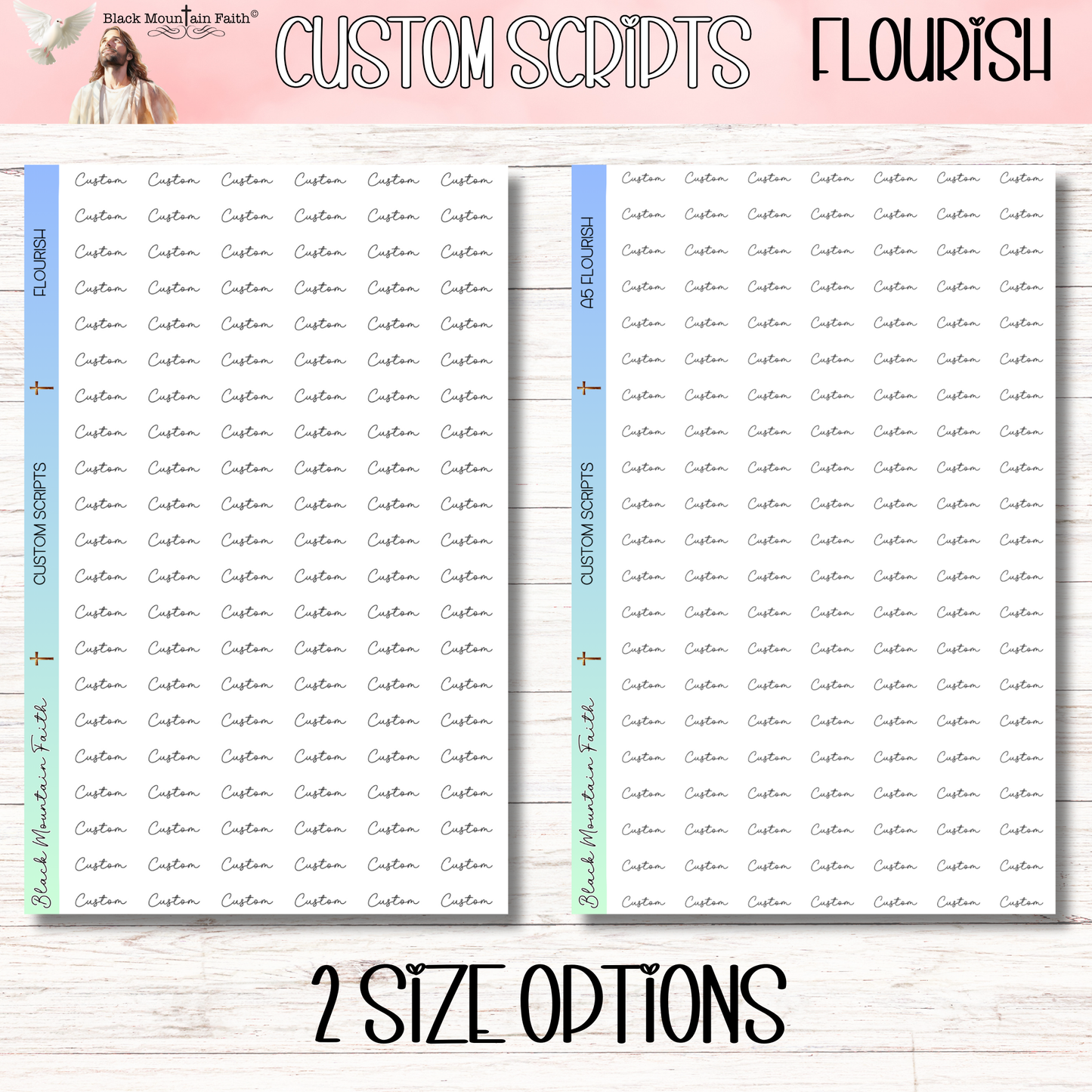 FLOURISH FONT Custom Scripts