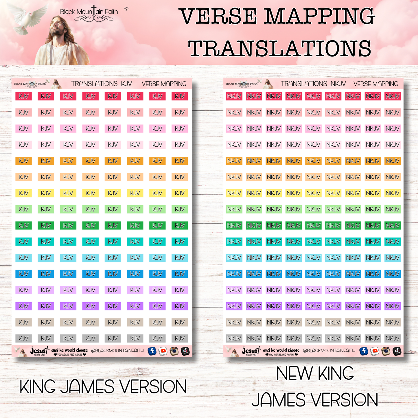 Verse Mapping Translation Stickers