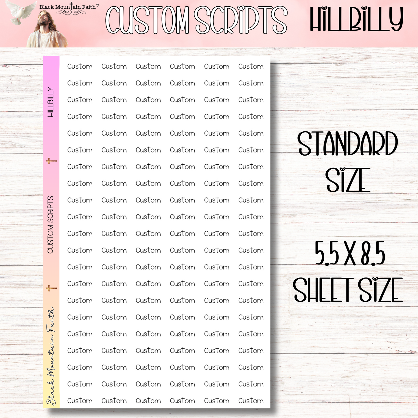 HILLBILLY FONT Custom Scripts
