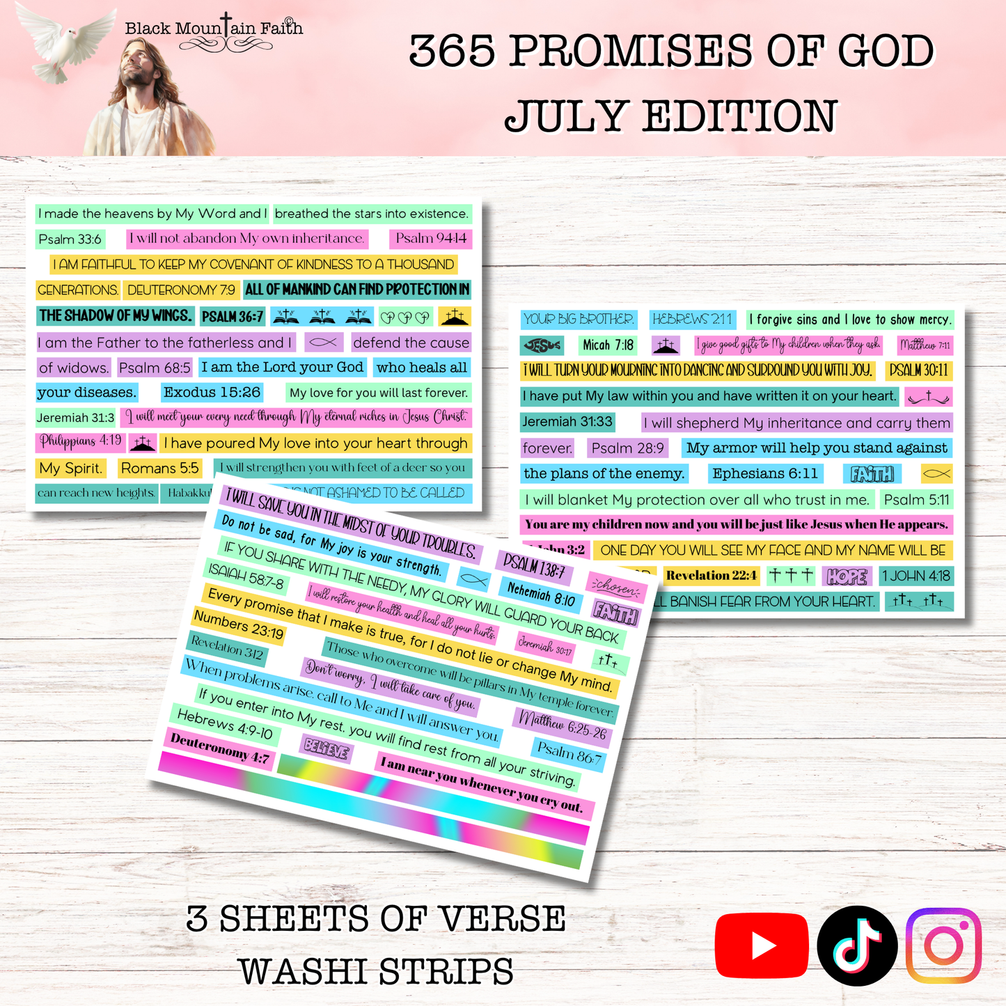 365 Promises of God JULY STAND ALONE KIT