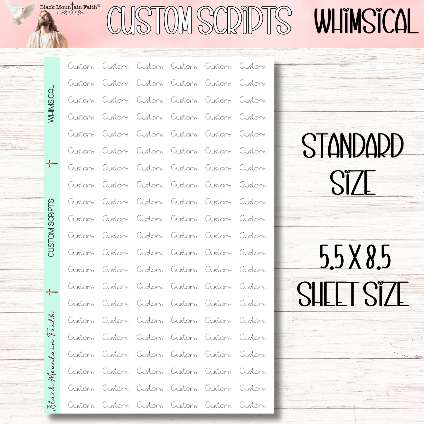 WHIMSICAL FONT Custom Scripts