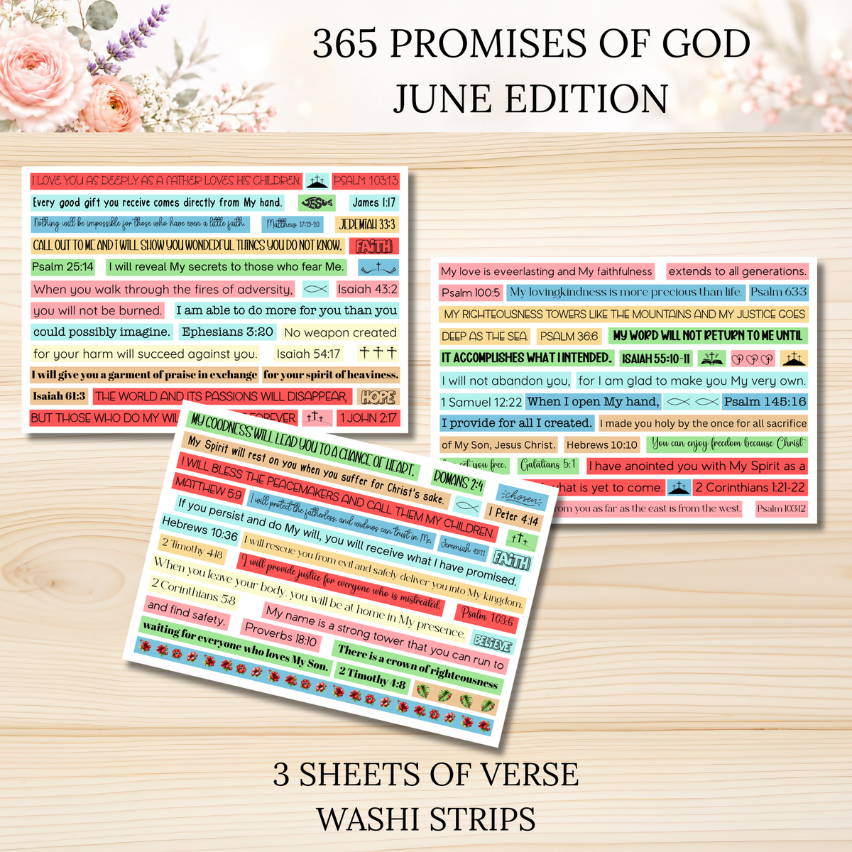 365 Promises of God JUNE STAND ALONE KIT