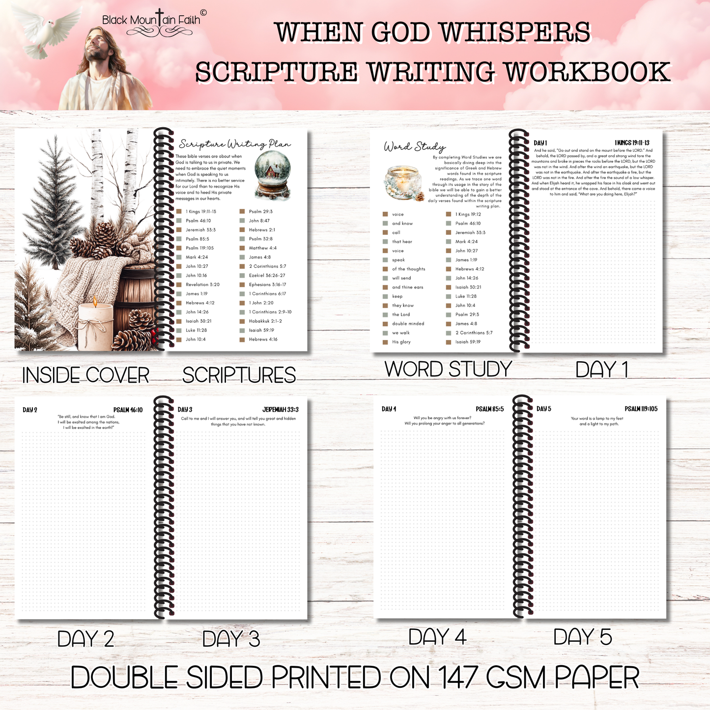 When God Whispers Deluxe Collection PAST Scripture Writing Collections