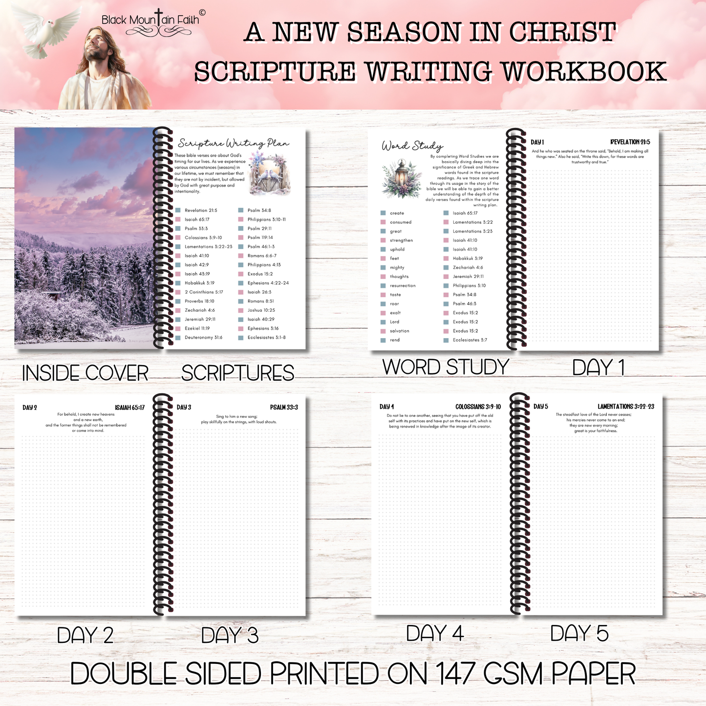 A New Season in Christ Scripture Writing Workbook