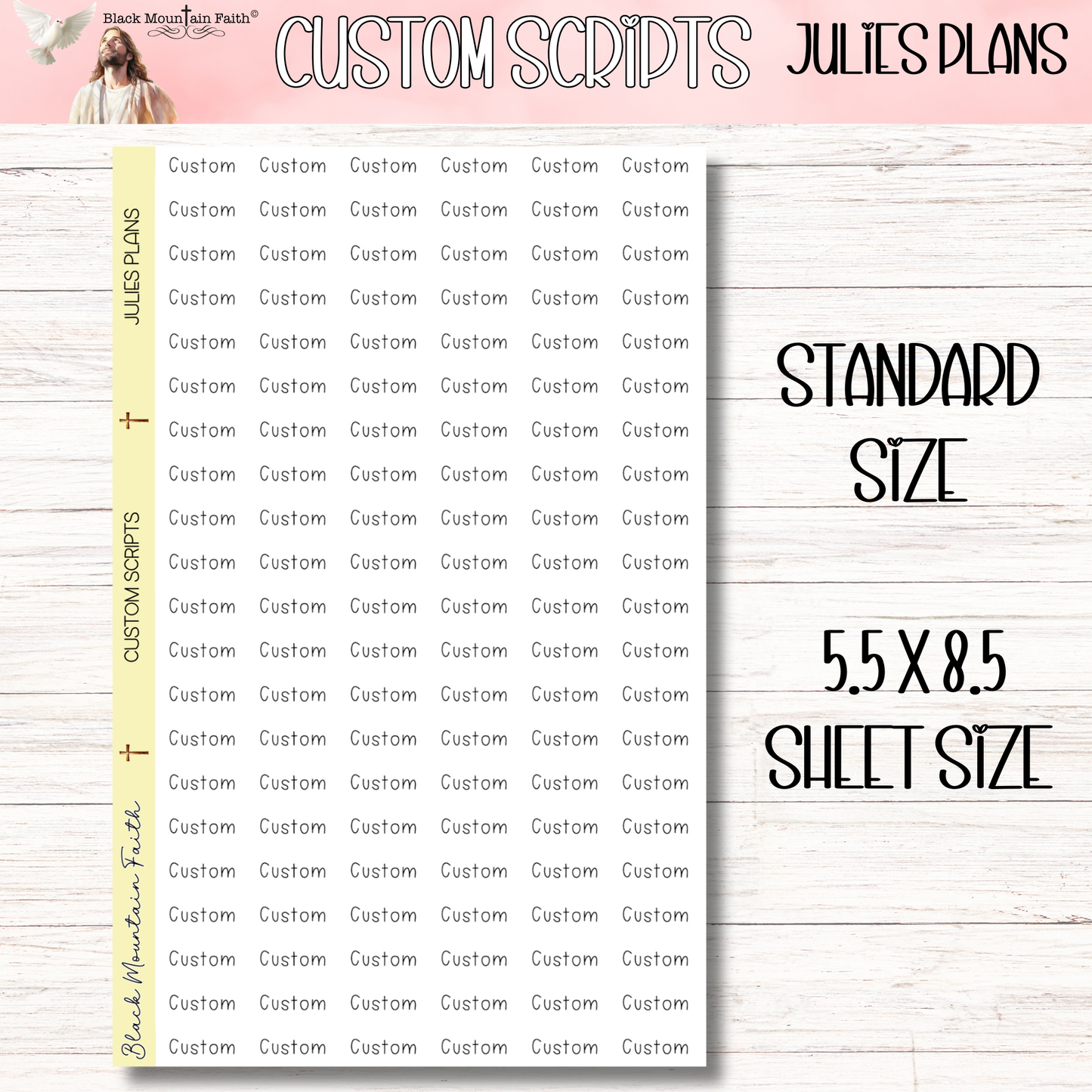 JULIES PLANS FONT Custom Scripts