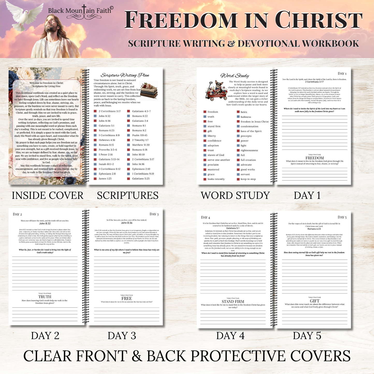 Freedom in Christ Scripture Writing Workbook