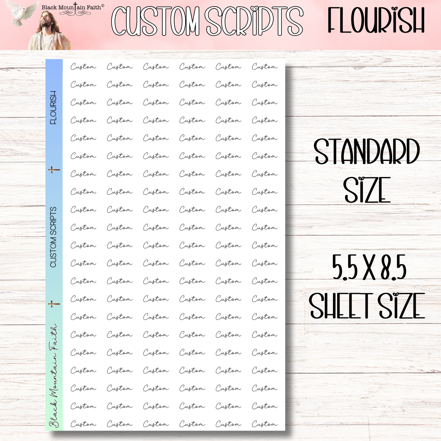 FLOURISH FONT Custom Scripts