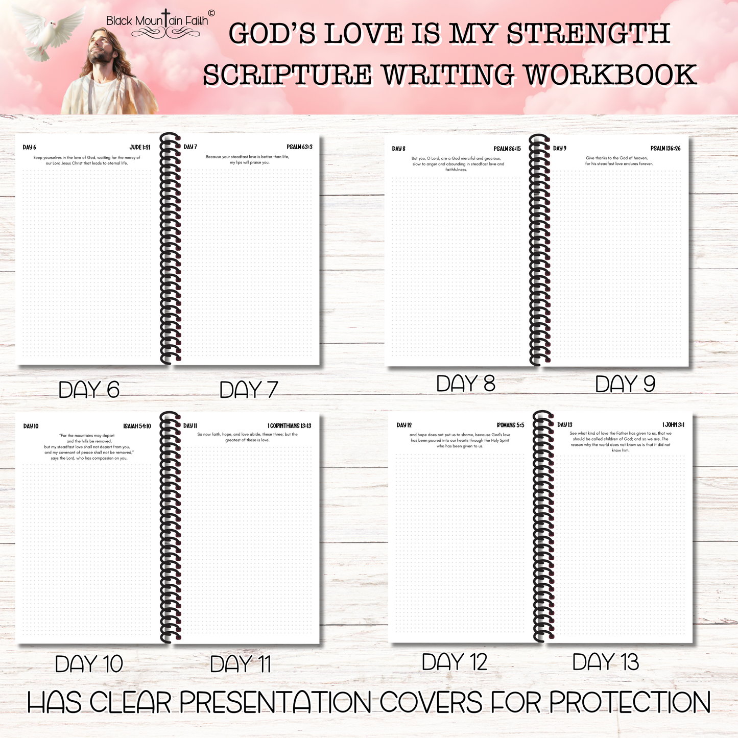God's Love is My Strength Scripture Writing Workbook