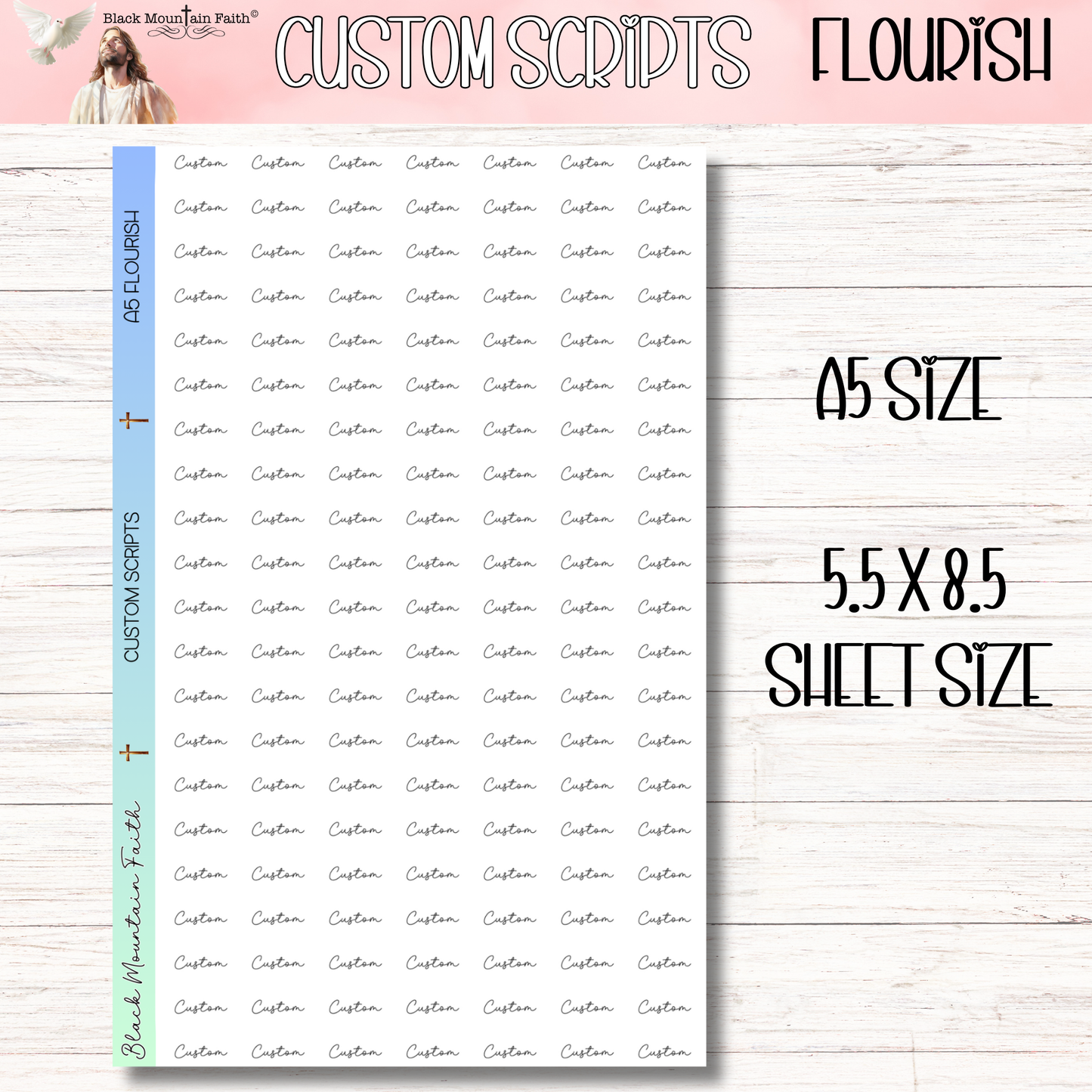 FLOURISH FONT Custom Scripts