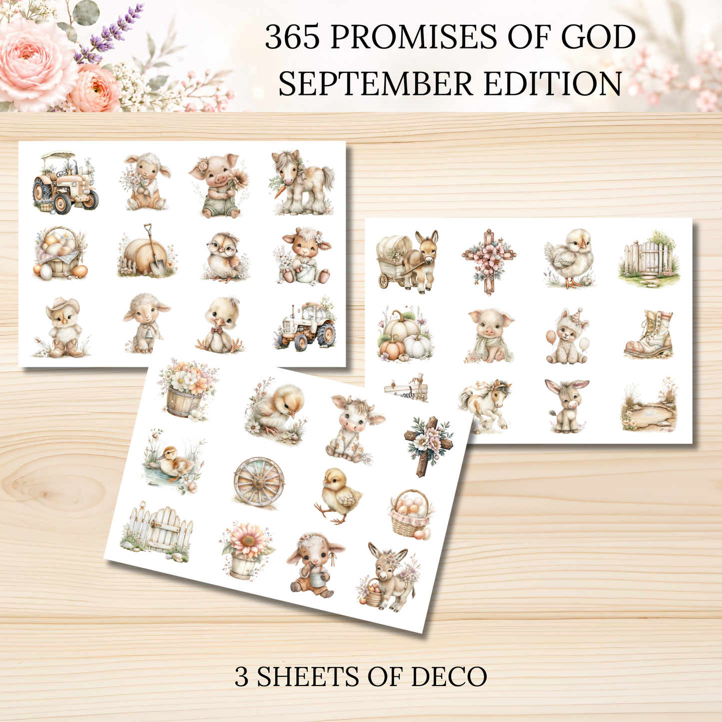 365 Promises of God SEPTEMBER STAND ALONE KIT