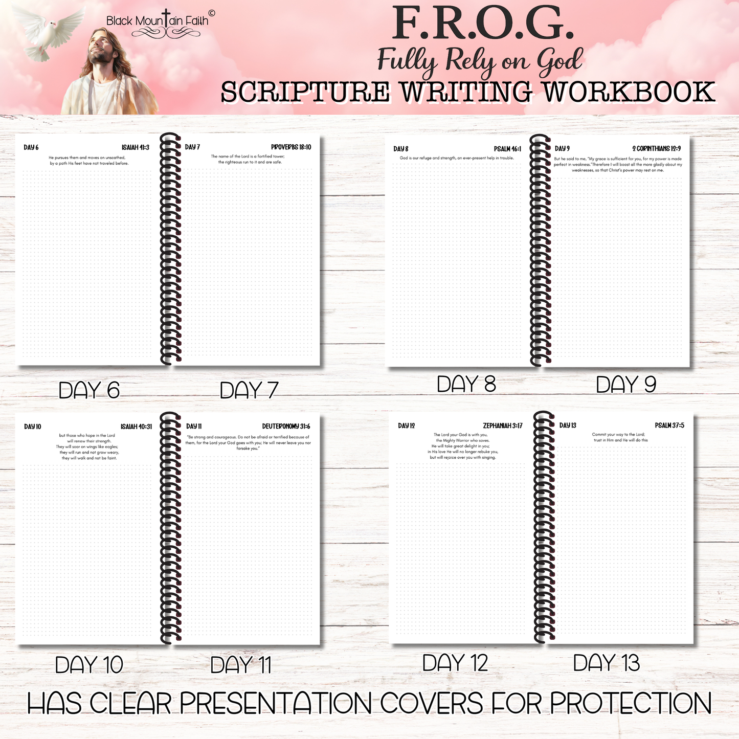 F.R.O.G. Fully Rely on God Scripture Writing Workbook