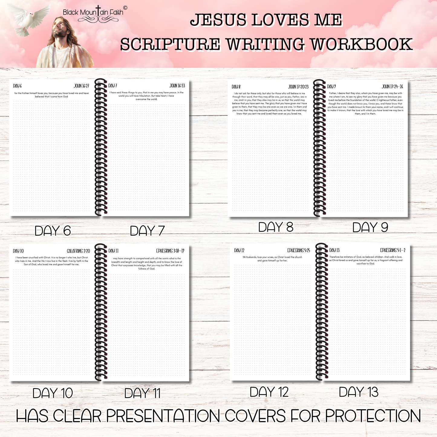 Jesus Loves Me Scripture Writing Workbook