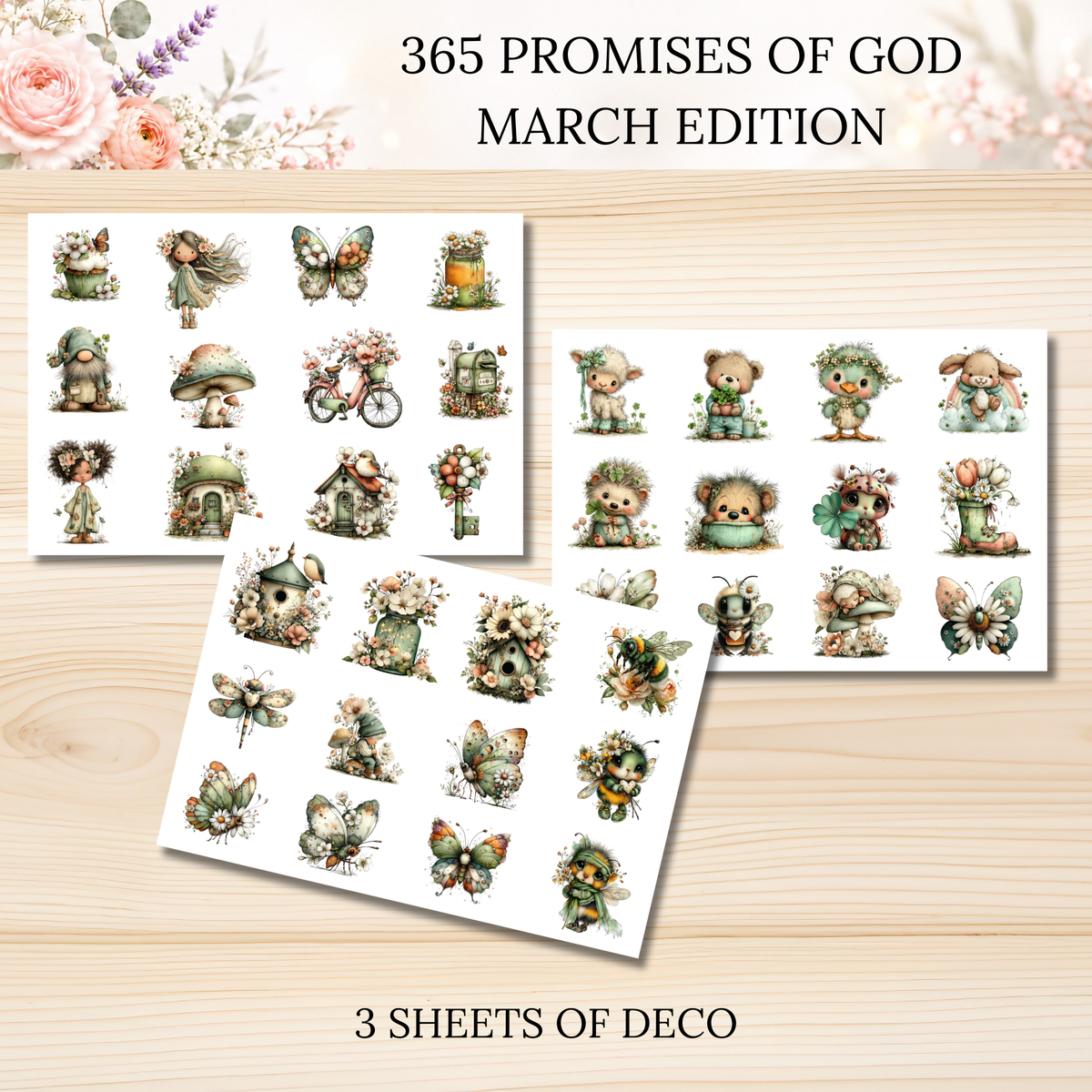 365 Promises of God MARCH STAND ALONE KIT