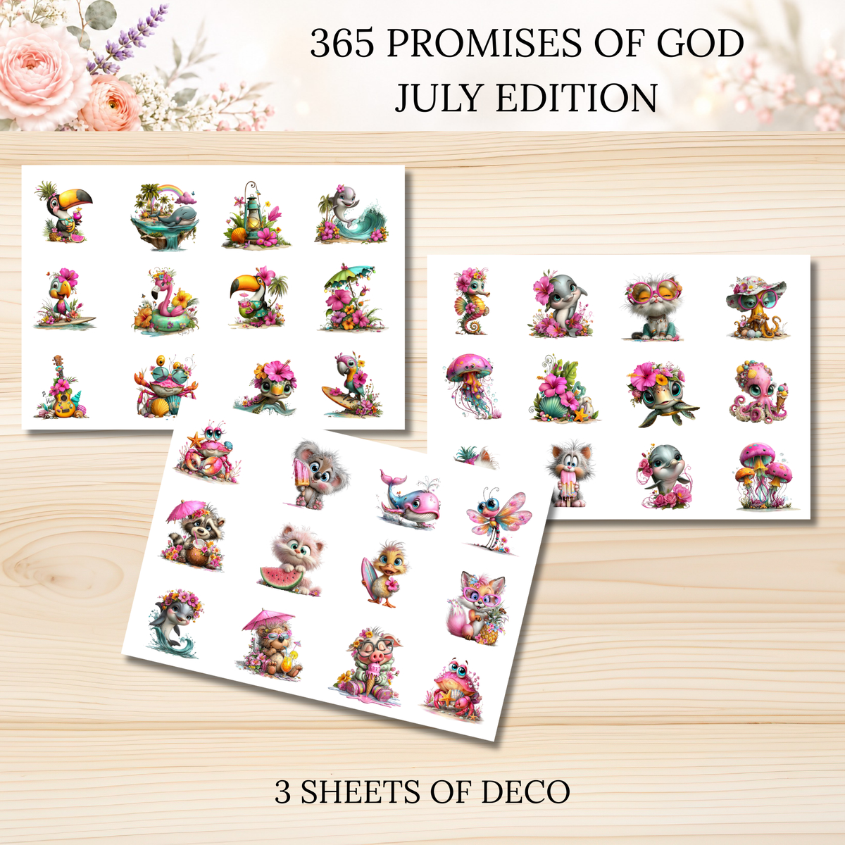 365 Promises of God JULY STAND ALONE KIT