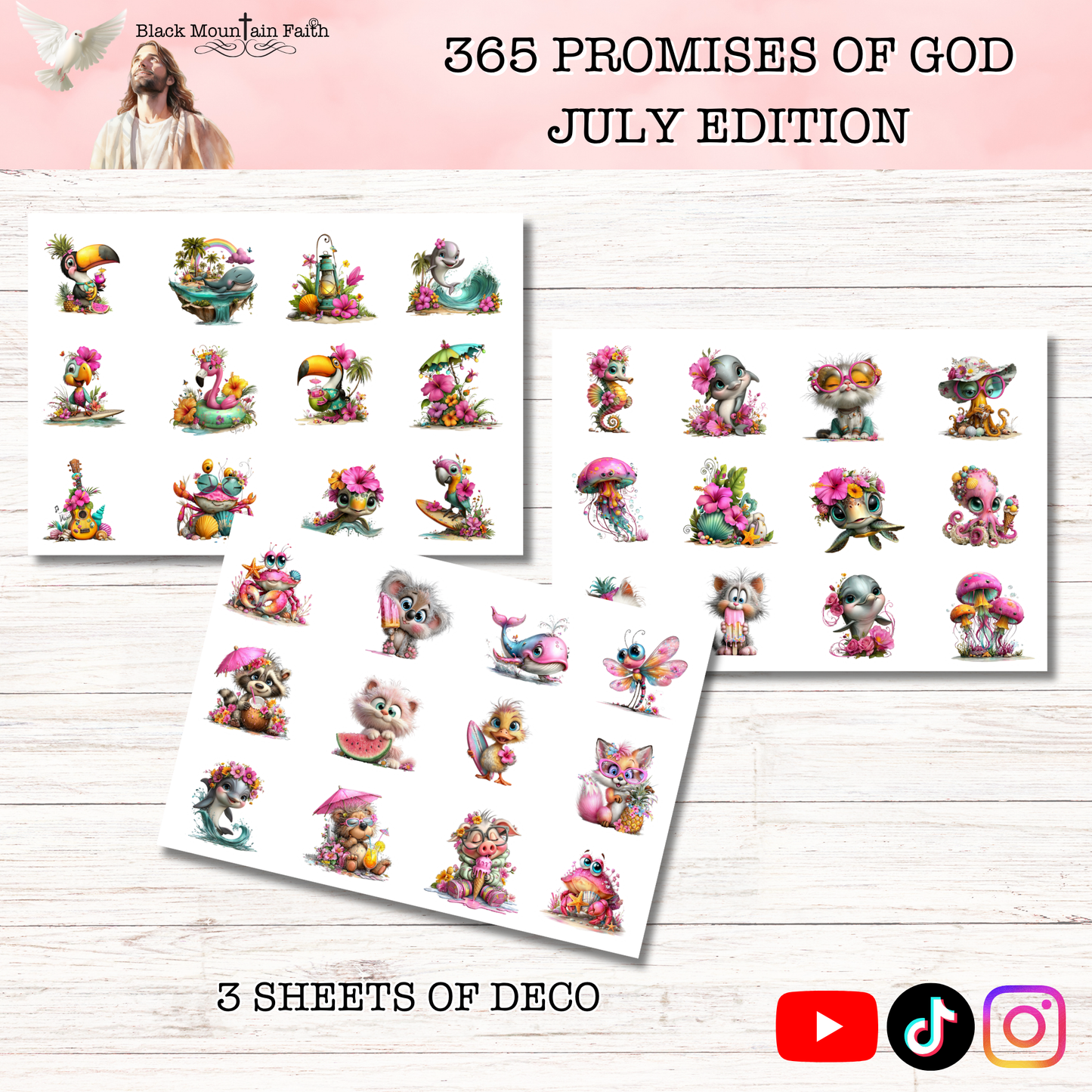 365 Promises of God JULY STAND ALONE KIT