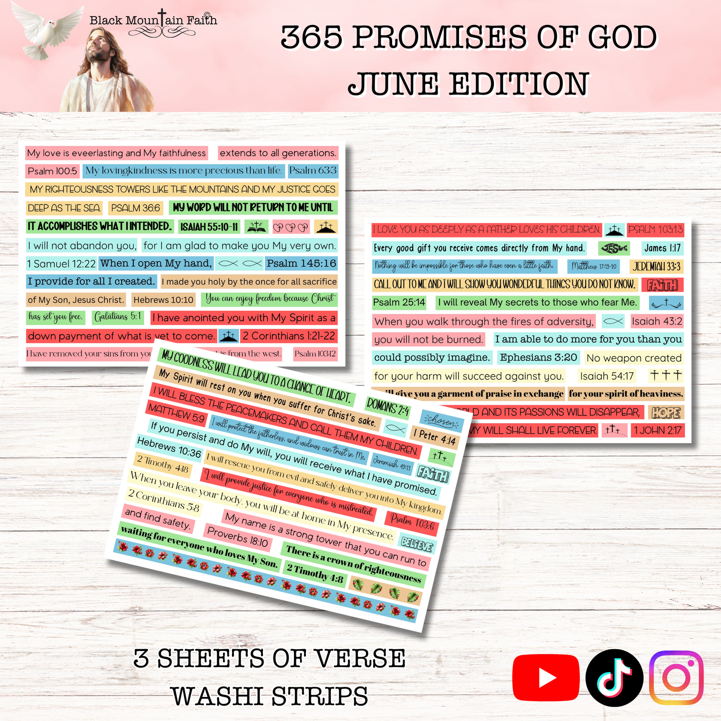 365 Promises of God JUNE STAND ALONE KIT