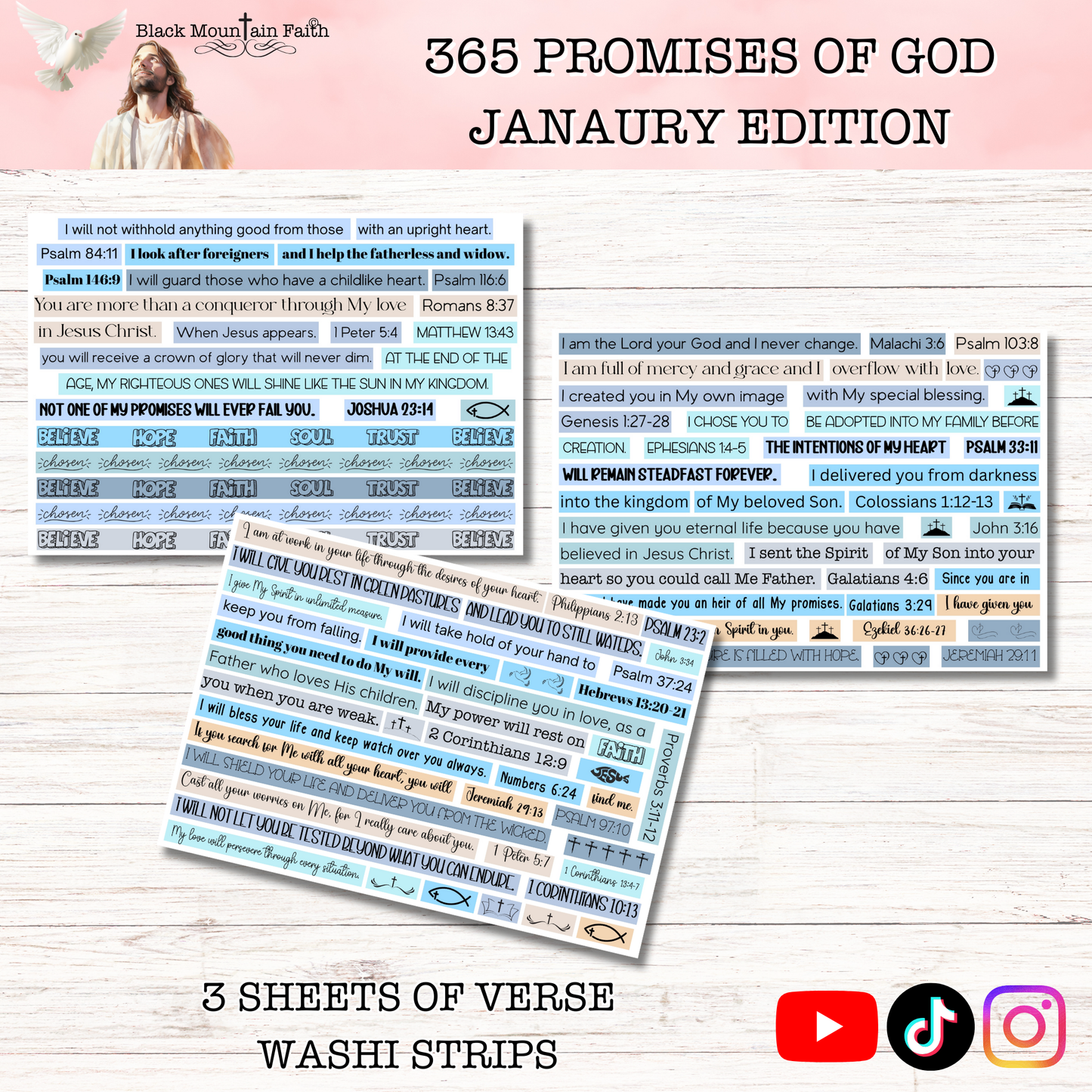 365 Promises of God JANUARY STAND ALONE KIT