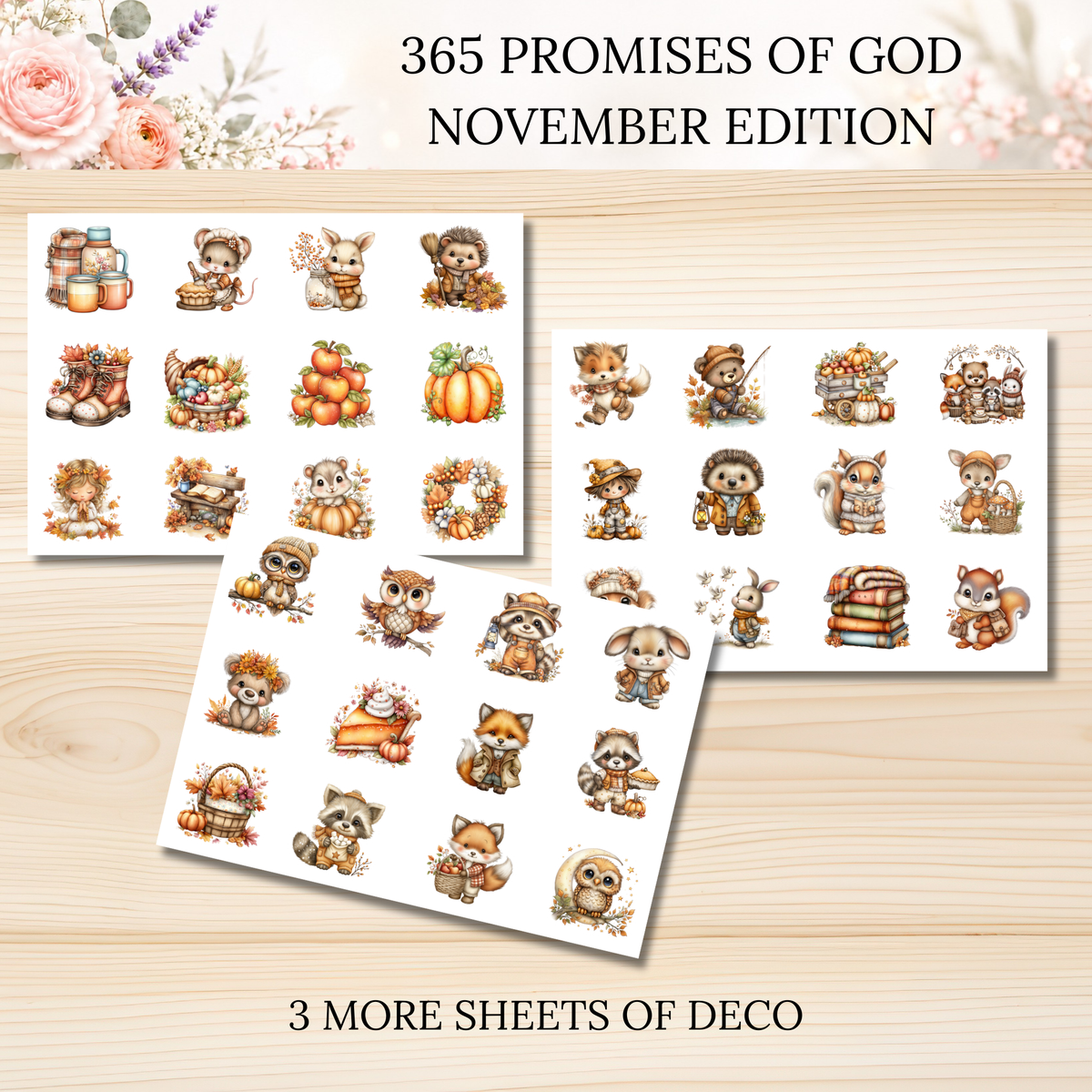 365 Promises of God Sticker Subscription Club MONTHLY EDITION