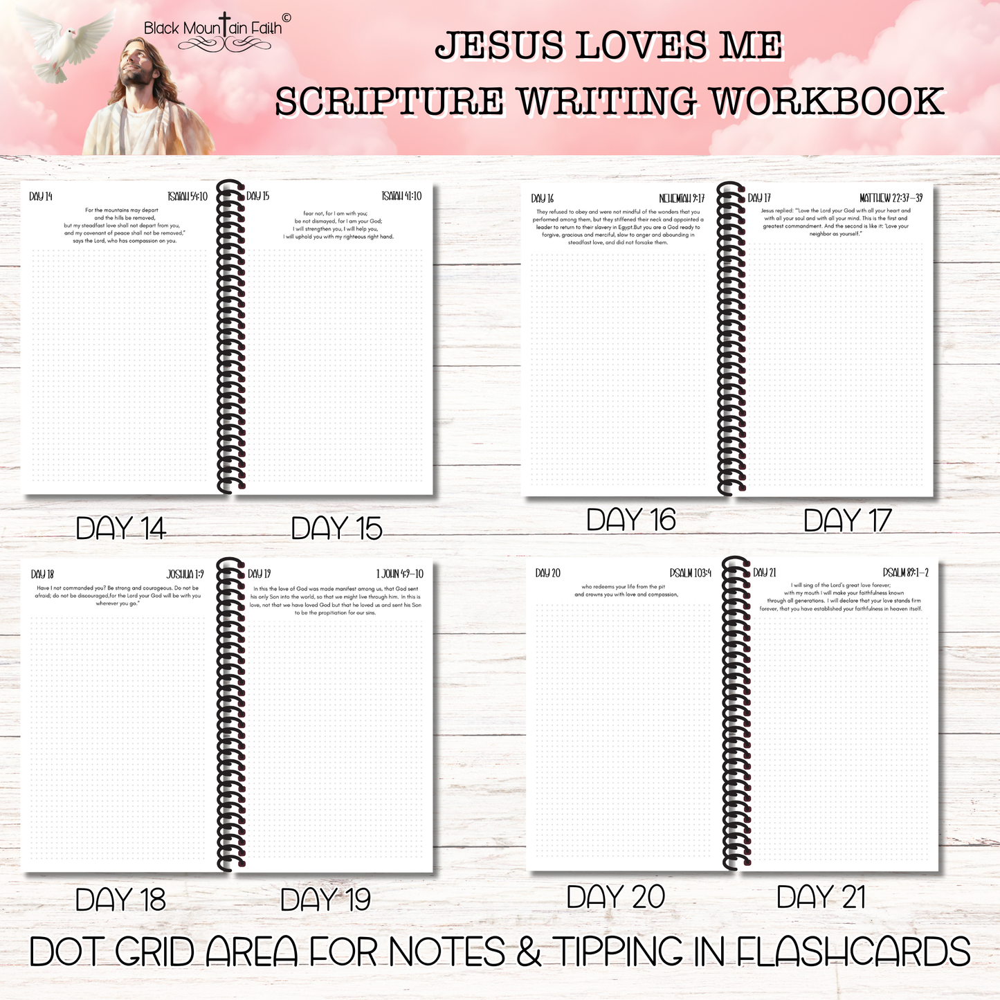Jesus Loves Me Scripture Writing Workbook