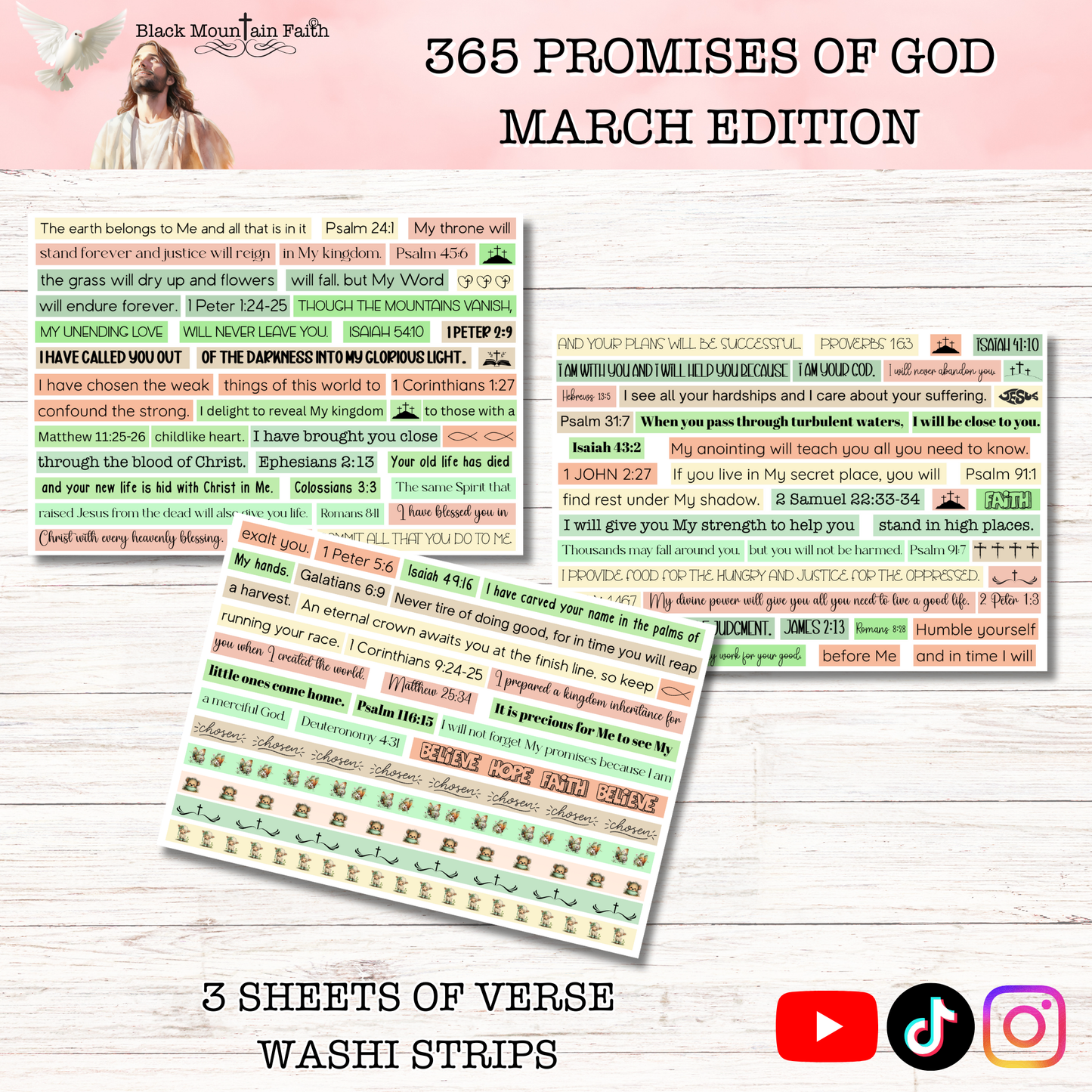 365 Promises of God MARCH STAND ALONE KIT