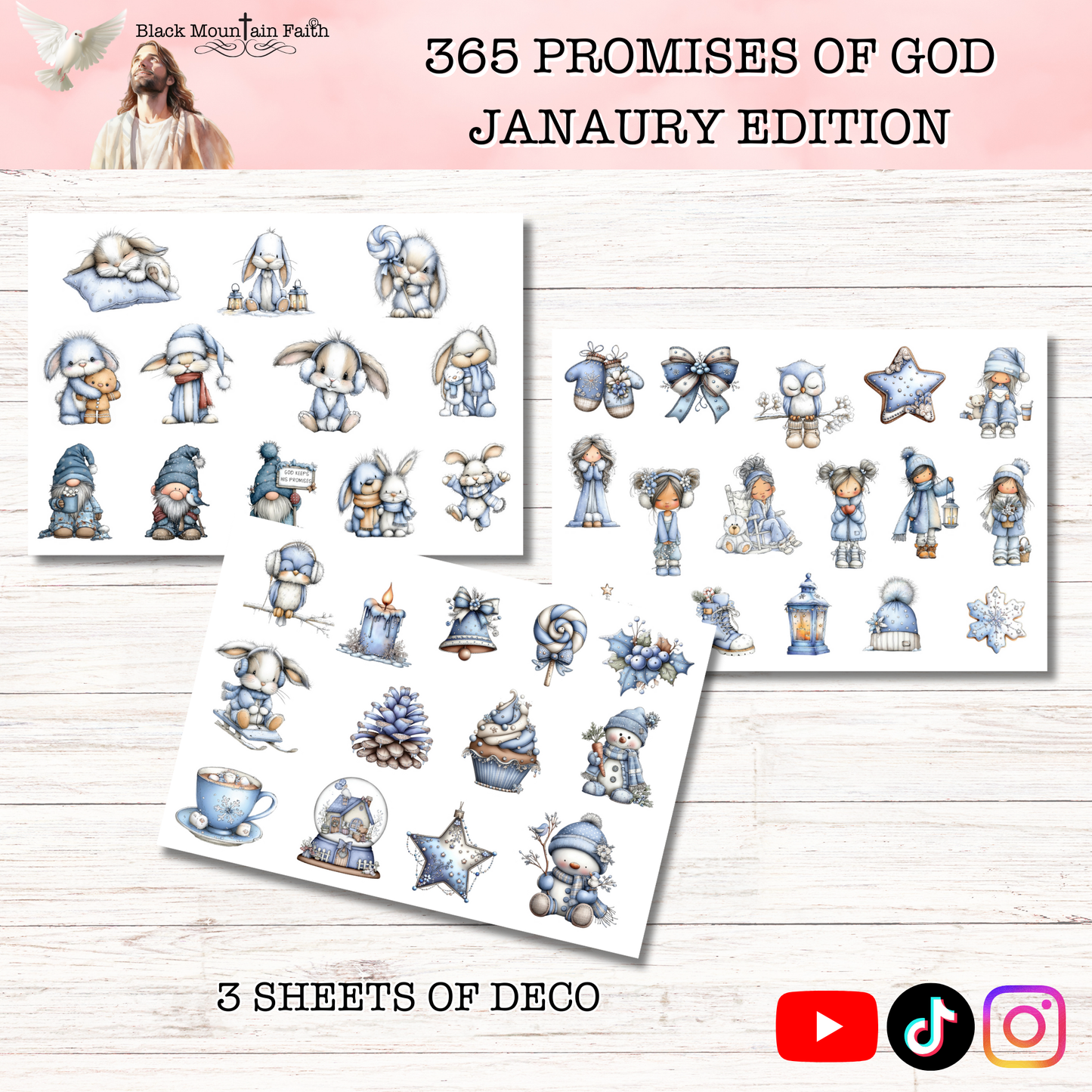 365 Promises of God JANUARY STAND ALONE KIT