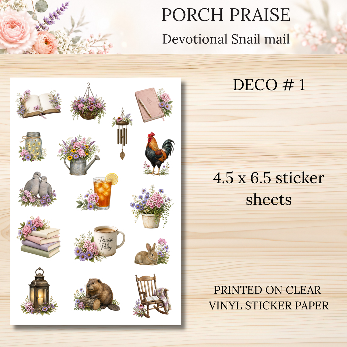 Porch Praise Scripture Writing Club | Scriptures for Everyday Worship