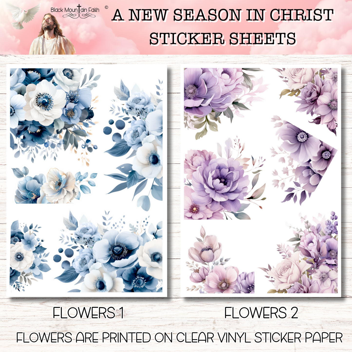 A New Season in Christ Scripture Writing Plan Stickers