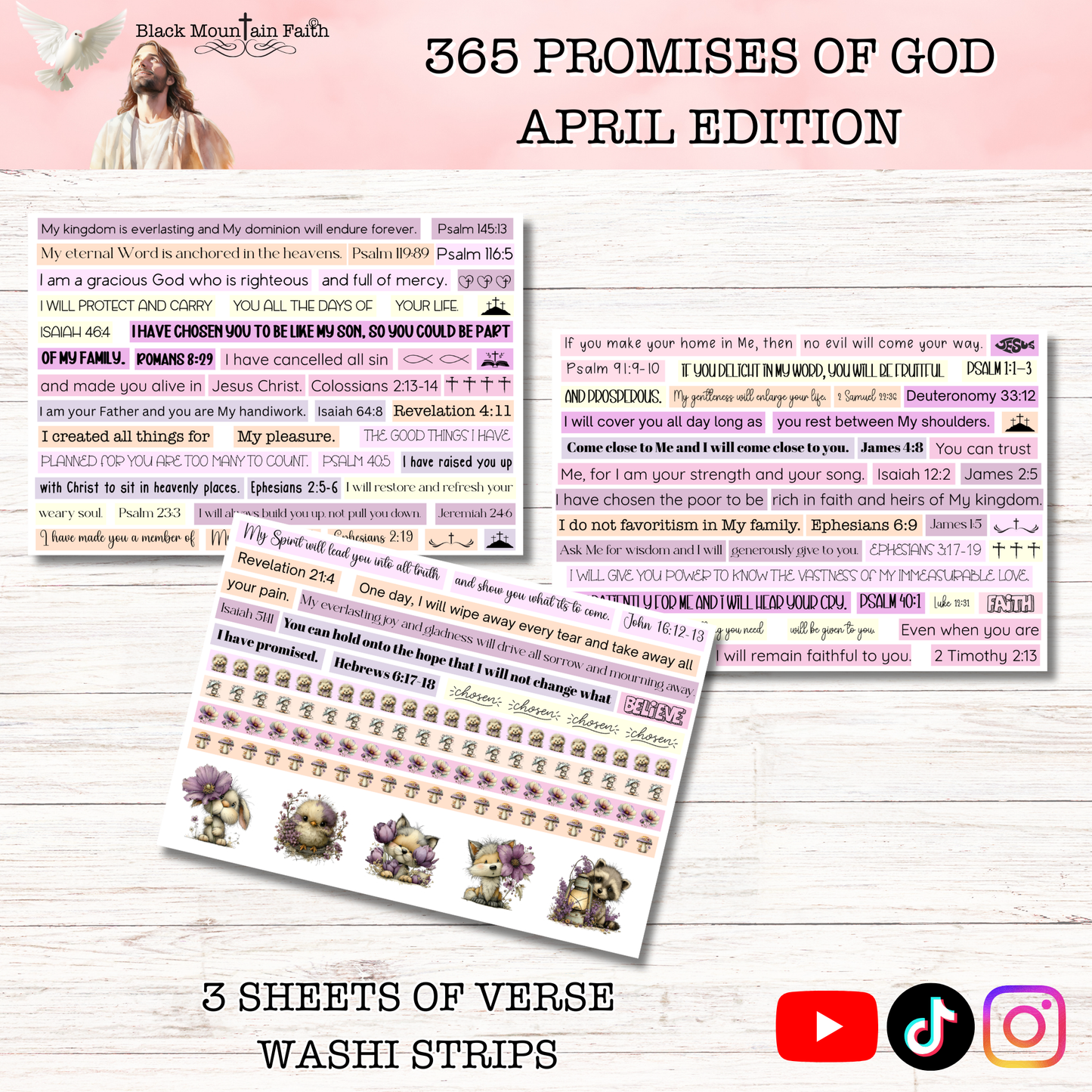 365 Promises of God APRIL STAND ALONE KIT