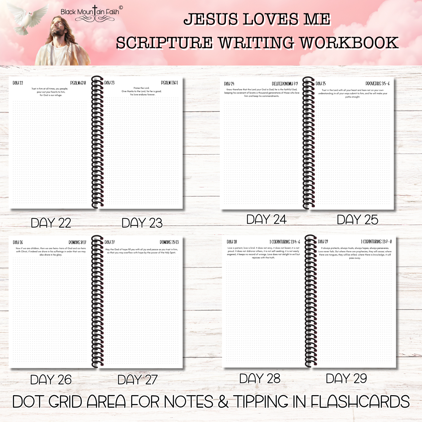 Jesus Loves Me Scripture Writing Workbook