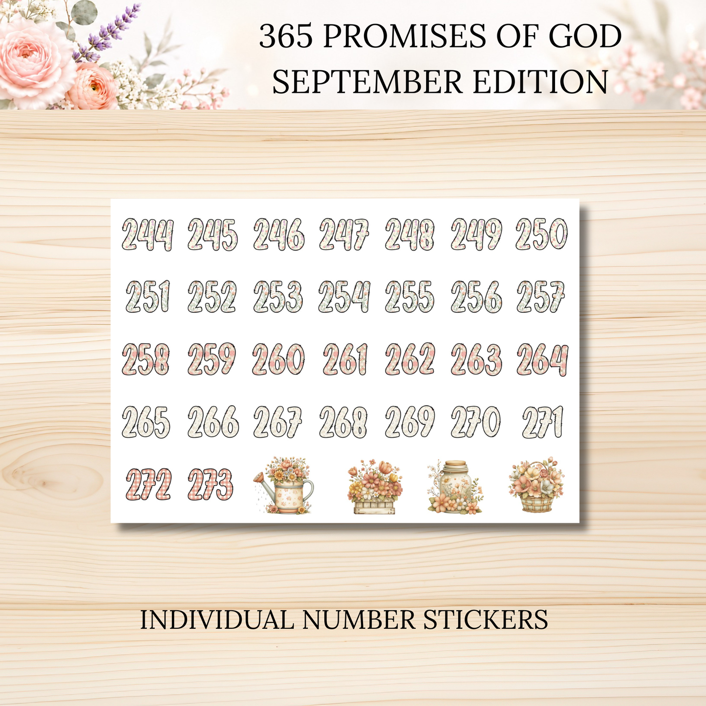 365 Promises of God SEPTEMBER STAND ALONE KIT