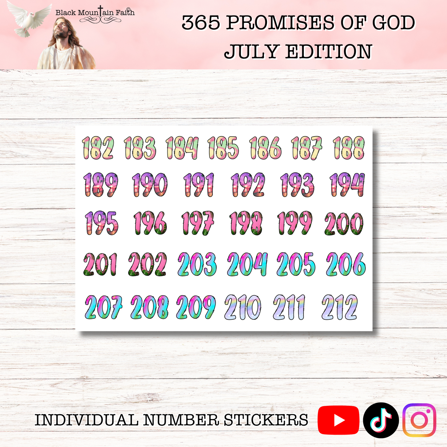 365 Promises of God JULY STAND ALONE KIT