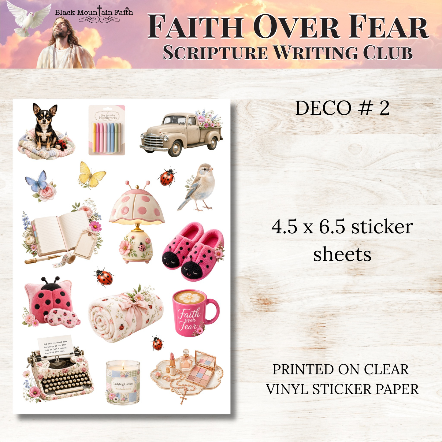 Faith Over Fear Scripture Writing & Devotional Bundle | Scriptures for Anxiety