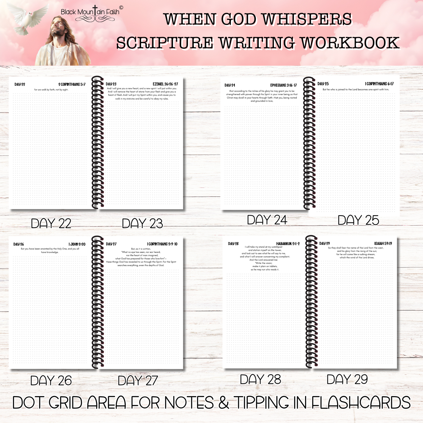 When God Whispers Scripture Writing Workbook
