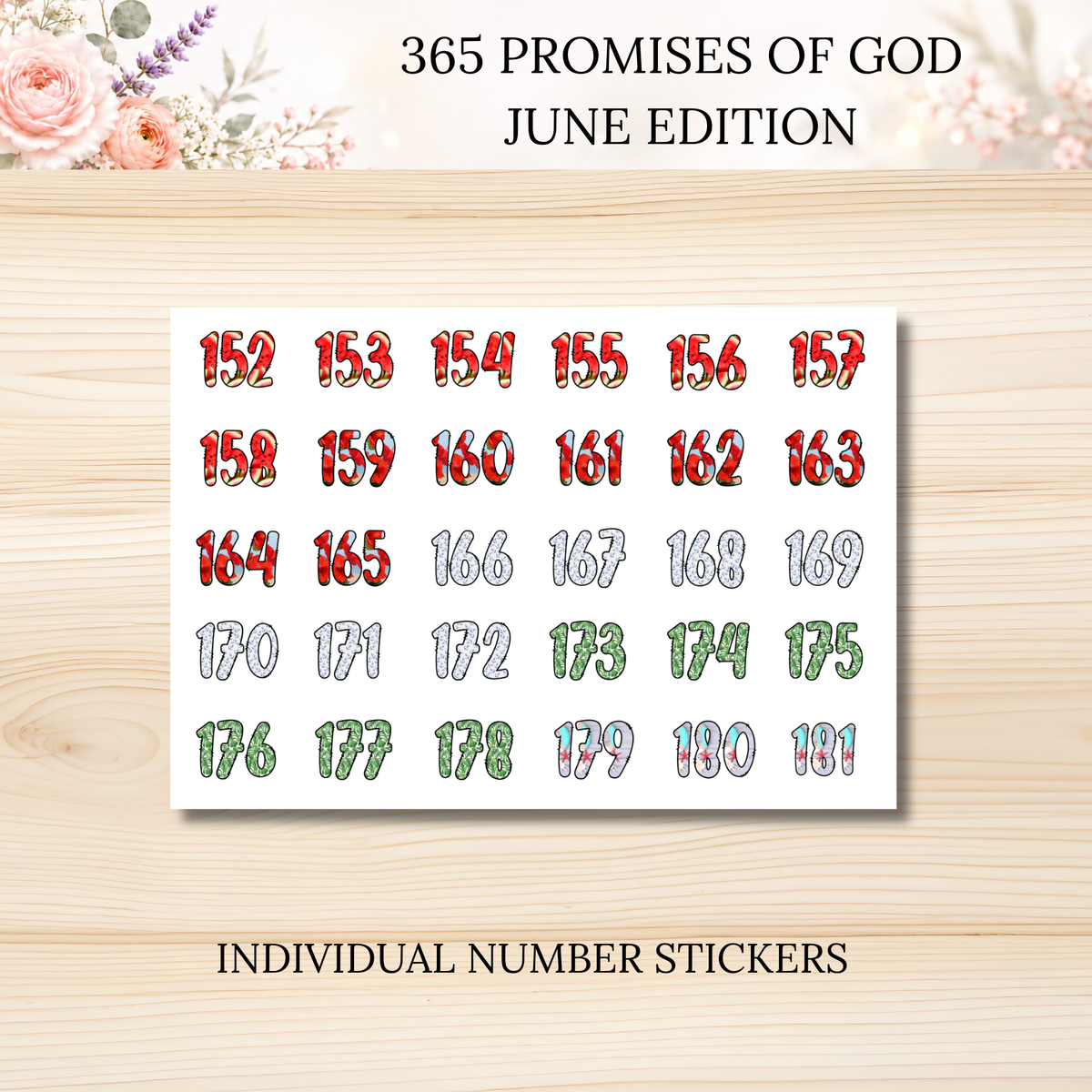365 Promises of God JUNE STAND ALONE KIT
