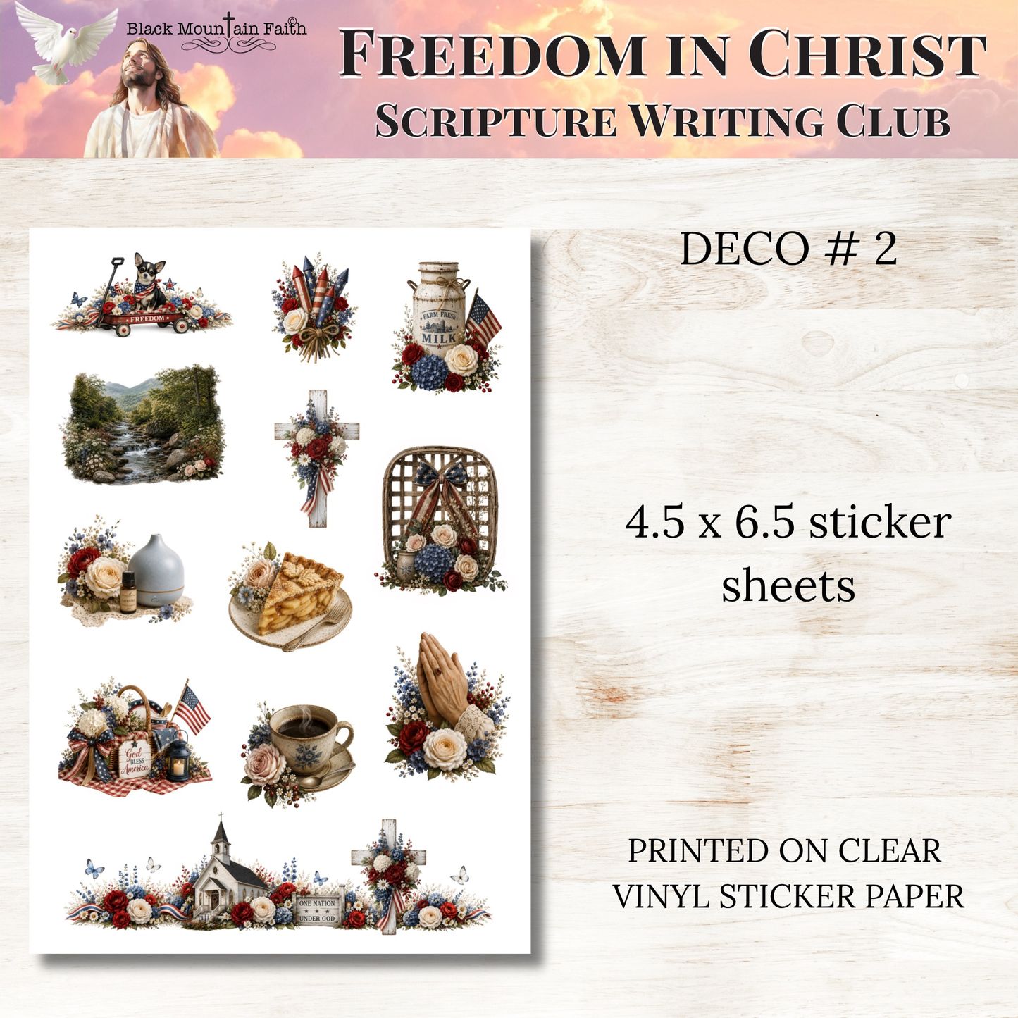 Freedom in Christ Scripture Writing & Devotional Bundle | Scriptures for Free Living