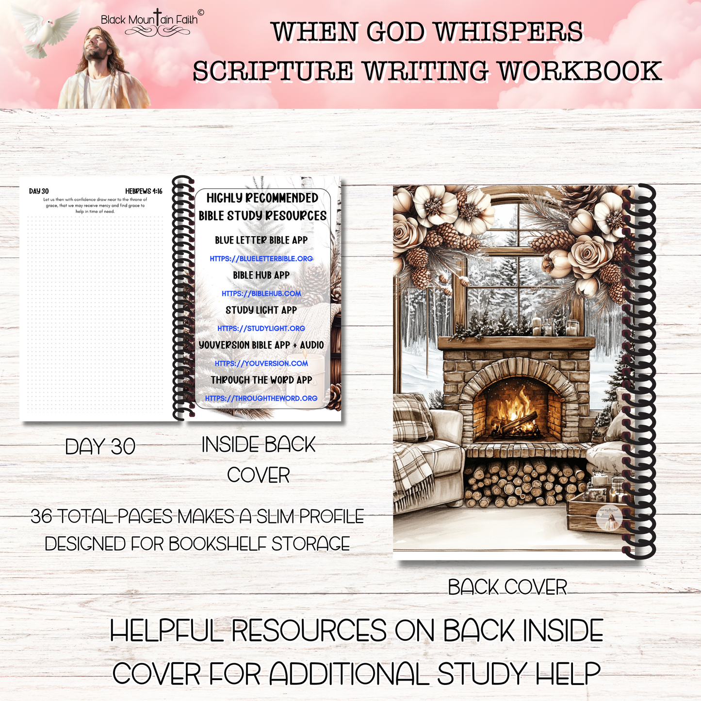 When God Whispers Scripture Writing Workbook